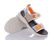 Босоножки Violeta PL14-A10 grey-orange от магазина Frison