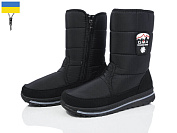 Дутики Demur 7113 чорний-2025 от магазина Frison