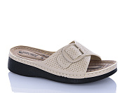 Шлепанцы Sali One 09-65 бежевий от магазина Frison