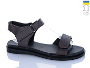 Босоножки Sali 13 шоколад к чор-п. от магазина Frison