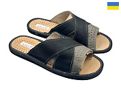 Тапочки Rai Shoes Капці 10 чол.чорн-сірий от магазина Frison