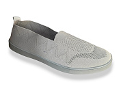 Слипоны Rai Shoes F08-019 сірий от магазина Frison