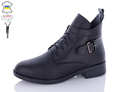 Ботинки Qq Shoes 915 чорний от магазина Frison