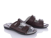 Шлепанцы Viktoria Ш5507 brown от магазина Frison