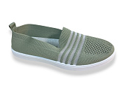 Слипоны Rai Shoes F07-021 хакі от магазина Frison