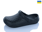 Кроксы Inblu 025 чорний от магазина Frison