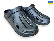 Кроксы Rai Shoes 026 чорний от магазина Frison