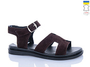 Босоножки Garti 007 коричневий замш от магазина Frison