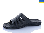 Шлепанцы Progress 13 чорний от магазина Frison