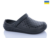 Кроксы Inblu 025 чорний от магазина Frison