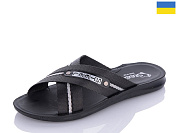 Шлепанцы Gurkem TRK2026-1 STL1 чорний от магазина Frison